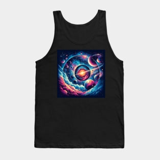 Stellar Voyage: Cosmic Wonders Unveiled Tank Top